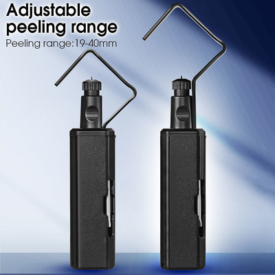 FONGKO 19-40mm of 4,5-29mm Ronde kabel stripper tool Lange transversale dubbele gebruik kabel jas slitter