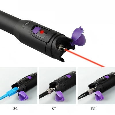 Fongko Ftth Tool Kit Visuele foutkabel Laserlicht Pen 10MW 650 Nm Fiber Optic Laser Pen VFL