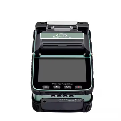AI-6A + Fusion Splicer-elektrode Ftth Fiber Optic Lassing Splicing Machine Fiber Optic Splicing Machine