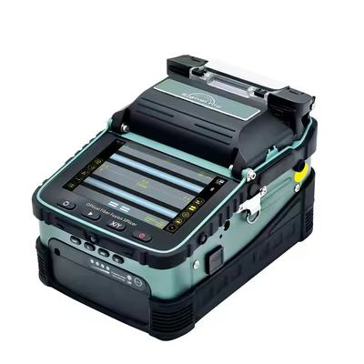 AI-6A + Fusion Splicer-elektrode Ftth Fiber Optic Lassing Splicing Machine Fiber Optic Splicing Machine