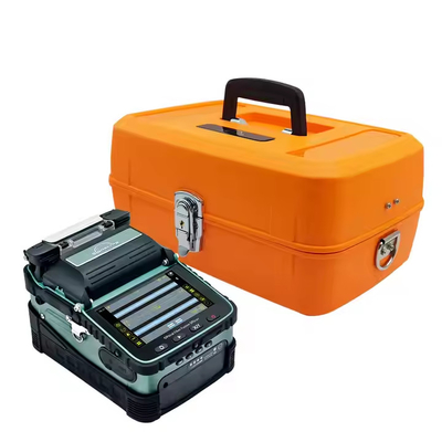 AI-6A + Fusion Splicer-elektrode Ftth Fiber Optic Lassing Splicing Machine Fiber Optic Splicing Machine