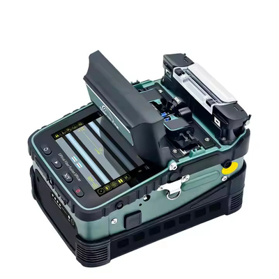 AI-6A + Fusion Splicer-elektrode Ftth Fiber Optic Lassing Splicing Machine Fiber Optic Splicing Machine