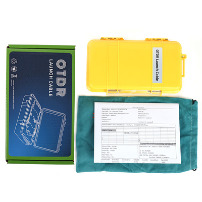 FONGKO SC/APC-SC/APC Glasvezelkabel Verlenglijn SM 150M 300M 500M 1KM 2KM OTDR test Verlengsnoer OTDR Lancering Kabel Box