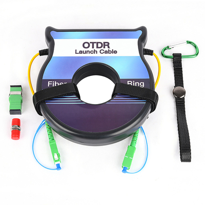 FONGKO OTDR Launch Cable 150M 300M 500M 1000M 1KM Optische vezelverlenging SM MM Fiber Optic Cable Reel OTDR Launch Cable Ring