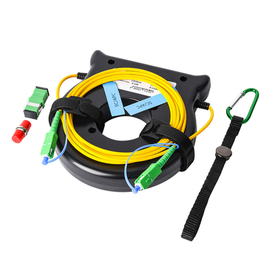 FONGKO OTDR Launch Cable 150M 300M 500M 1000M 1KM Optische vezelverlenging SM MM Fiber Optic Cable Reel OTDR Launch Cable Ring