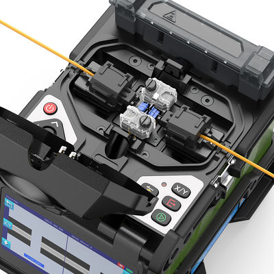 FONGKO Six Motors Core to Core Trunk Optical Fiber Fusion Splicer Full Automatic Intelligent FTTH Fiber Welding Machine