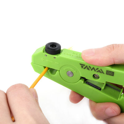 FONGKO Multifunctionele Draadstripgereedschap Optische Vezelkabel Automatische Draadtang Snijder