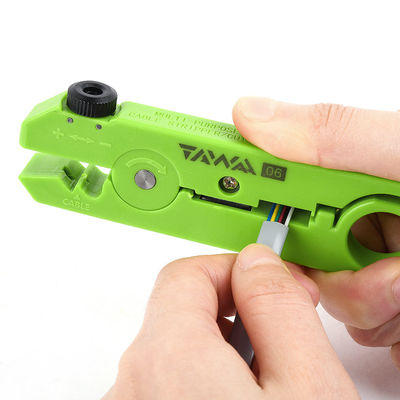 FONGKO Multifunctionele Draadstripgereedschap Optische Vezelkabel Automatische Draadtang Snijder