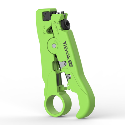 FONGKO CS-08 Ronde Platte Coaxkabel Snijder, Multifunctionele Draadstripper Eindsnijtang