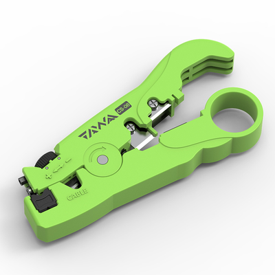 FONGKO CS-08 Ronde Platte Coaxkabel Snijder, Multifunctionele Draadstripper Eindsnijtang