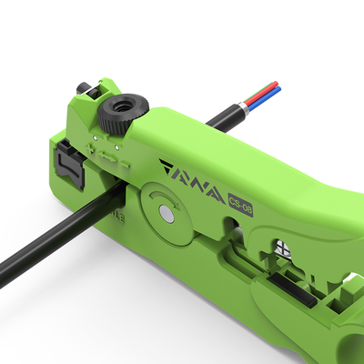 FONGKO CS-08 Ronde Platte Coaxkabel Snijder, Multifunctionele Draadstripper Eindsnijtang