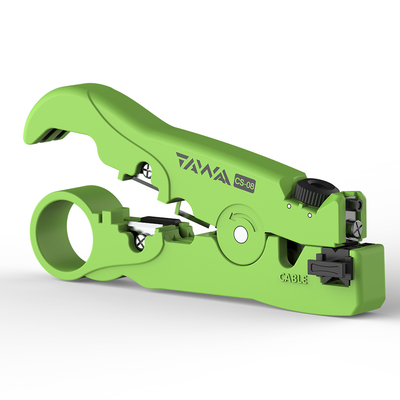 FONGKO CS-08 Ronde Platte Coaxkabel Snijder, Multifunctionele Draadstripper Eindsnijtang