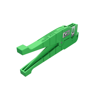 FONGKO 45-164 Coaxkabelstripper voor het strippen van draad Groene kabeldiameter 6,4 mm tot 14,3 mm