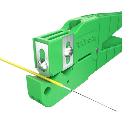 FONGKO 45-164 Coaxkabelstripper voor het strippen van draad Groene kabeldiameter 6,4 mm tot 14,3 mm