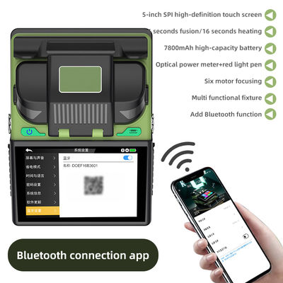 Optische vezel fusie splicer zesmotoren kern naar kern fusie splicer