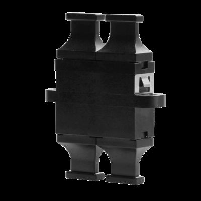FONGKO Zwarte Flensloze Duplex Adapter DX Flens Fiber Optische MPO Adapters