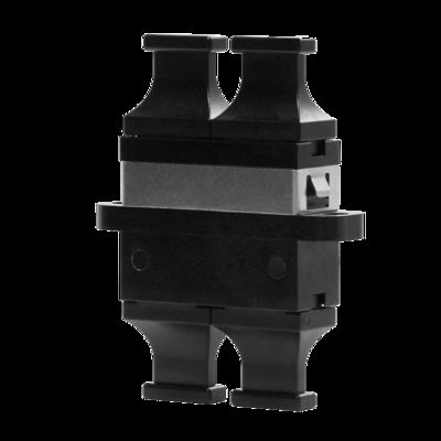 FONGKO Zwarte Flensloze Duplex Adapter DX Flens Fiber Optische MPO Adapters