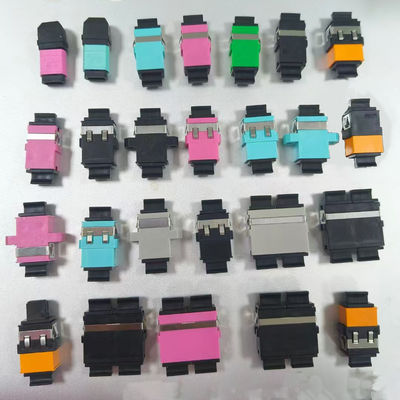 FONGKO DX Flensloze Glasvezel Optische MPO Adapters Glasvezel Optische Flensloze Duplex Adapter Koppeling