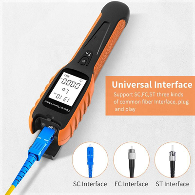 FONGKO 5G OPM G11 Oplaadbare Optische Vermogensmeter Nieuw Glasvezelapparaat FC Connector Meetbereik -70~+10dbm