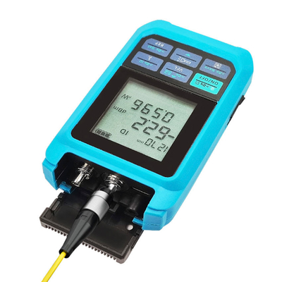 FONGKO mini-optische vezel-vermogenmeter 4-functie optische vermogenmeter met RJ45 laser WIFI netwerk oplaadbare OPM