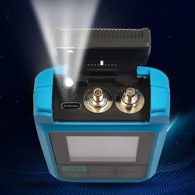 Mini Glasvezel Vermogensmeter 4 Functie Optische Vermogensmeter met RJ45 Laser WIFI Netwerk Oplaadbare OPM