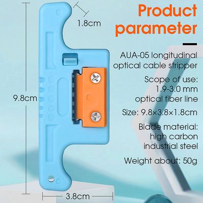 AUA-05 Losse Stripper voor 1.9-3.0mm FTTH Fiber Stripper Midspan Channel Tool