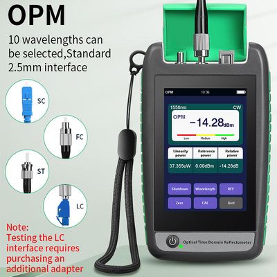 Mini OTDR Tester 1310nm 1550nm 1610nm 1625nm 1650nm Handheld Optisch Tijddomein Reflectometer Glasvezel Apparatuur