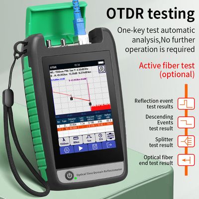 FONGKO Mini OTDR Tester 1310nm 1550nm 1610nm 1625nm 1650nm Handheld Optische Tijd Domein Reflectometer Glasvezelapparatuur