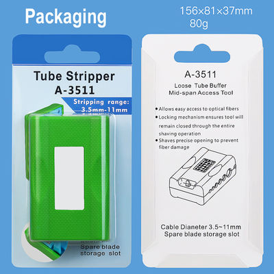 A-3511 Glasvezel Kabel Stripper 3.5-11mm FTTH Drop Kabel Optische Stripper Langeafstands Kabel Cutter Kabel Stripper