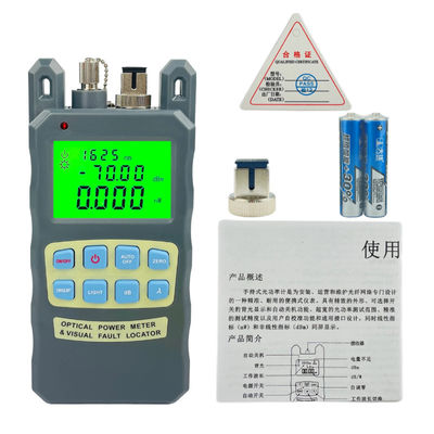FONGKO 70+10dBm 10mw Glasvezelstroommeter 10km Kabeltester Tool Visuele Fout Locator All-in-One Glasvezel Kabeltester