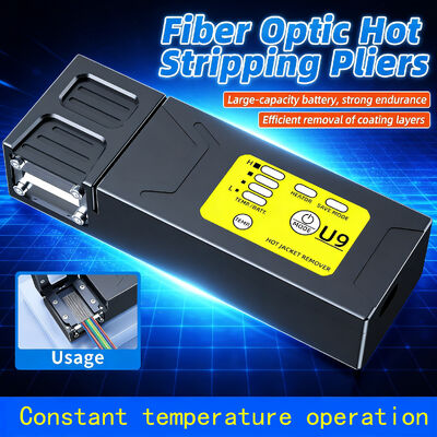 FONGKO Fiber Optic Cleaver Thermal Stripper Verwarmde draad Stripping tangen Heat Stripping Ribbon Fusion Tool