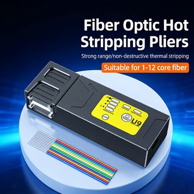 FONGKO Fiber Optic Cleaver Thermal Stripper Verwarmde draad Stripping tangen Heat Stripping Ribbon Fusion Tool