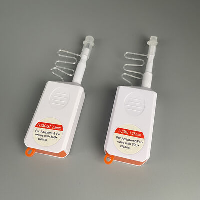Optische vezelconnector One Click Cleaner SC LC ST MU MPO 2,5 mm 1,25 mm Glasvezel Cleaner