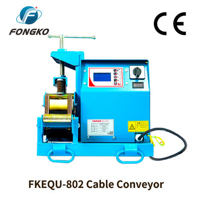 FONGKO FKEQU-802 Cable Conveyor 4~20m/min AC380V AC220V 1~10cm Wire Pulling Machine