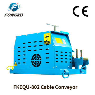 FONGKO FKEQU-802 Cable Conveyor 4~20m/min AC380V AC220V 1~10cm Wire Pulling Machine