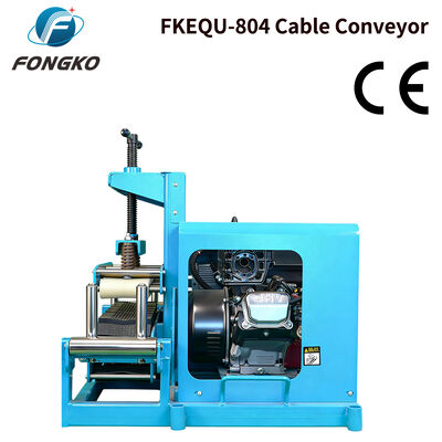 FONGKO FKEQU-804 Wire Pulling Machine 4~20m/min Gasoline Generator 1-18cm Cable Conveyor