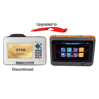 FHO3100 OTDR 1310/1550nm Glasvezel OTDR Touch Screen VFL OLS OPM Event Map Ethernet OTDR