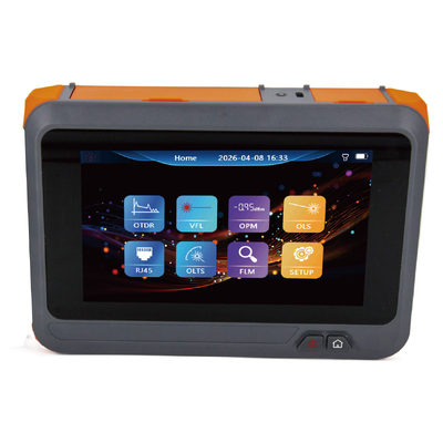 FHO3100 OTDR 1310/1550nm Glasvezel OTDR Touch Screen VFL OLS OPM Event Map Ethernet OTDR
