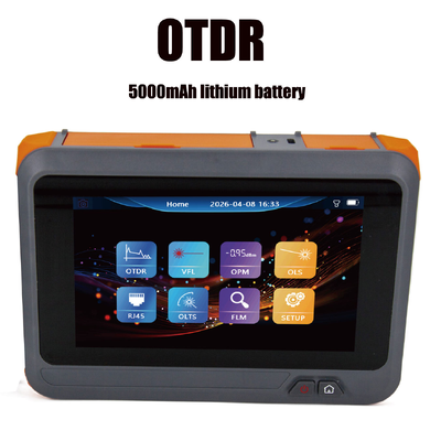 FHO3100 OTDR 1310/1550nm Glasvezel OTDR Touch Screen VFL OLS OPM Event Map Ethernet OTDR