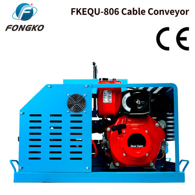 FONGKO FKEQU-806 Elektrische en Handmatige Start Diesel Generator 4~20m/min 1-18cm Kabeltransportband