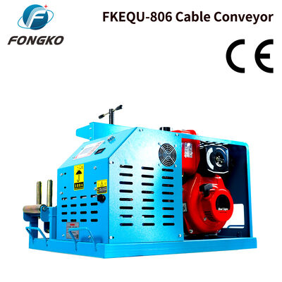 FONGKO FKEQU-806 Elektrische en Handmatige Start Diesel Generator 4~20m/min 1-18cm Kabeltransportband
