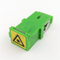 Simplex Groene van de het Blindadapter van Shell Singlemode SC/APC Auto de Vezel Optische Adapters van Sc