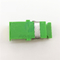Simplex Groene van de het Blindadapter van Shell Singlemode SC/APC Auto de Vezel Optische Adapters van Sc