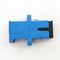 SC/UPC blauwe Shell Simplex Adapter With Auto-de Vezel Optische Adapter van Blindsm Sc
