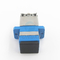 De HEREN SC UPC Blauwe Simplexvezel Optische Adapter met Blind voor FTTX-Netwerksysteem