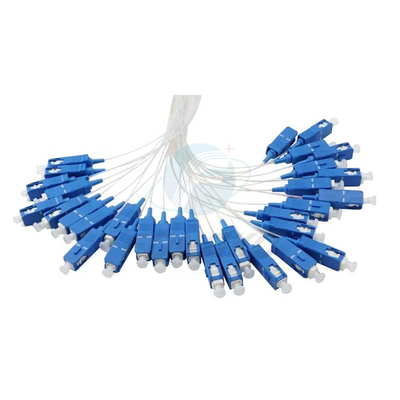 1x8 1 1*32 1*64 FTTH PLC Steel Tube Splitter SC UPC 0.9mm Fiber Optic PLC Splitter