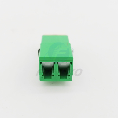 LC/APC Duplexvezel Optische Adapter met de Enige Wijze van de Metaalgranaatscherf