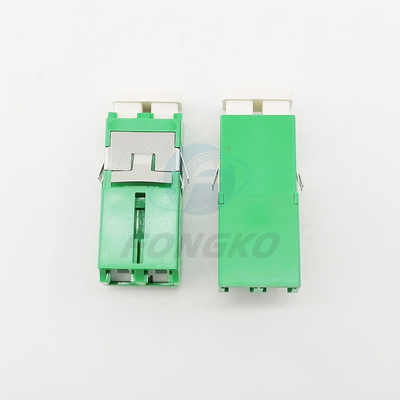 LC/APC Duplexvezel Optische Adapter met de Enige Wijze van de Metaalgranaatscherf
