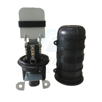 De koepelhitte krimpt Verticale Vezel Optische Gezamenlijke Doos 18mm Kabeldiameter