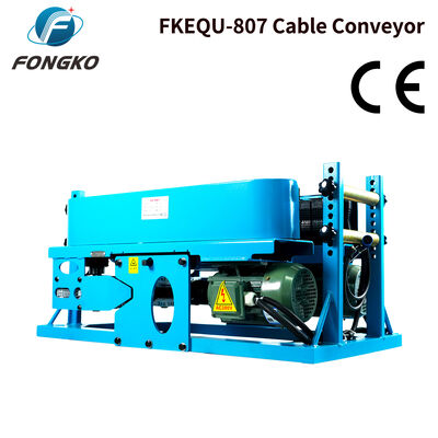 FONGKO FKEQU-807 Elektrische kabel trekmachine Rubber track kabel vervoerder voor het leggen van stroomkabel optische kabel